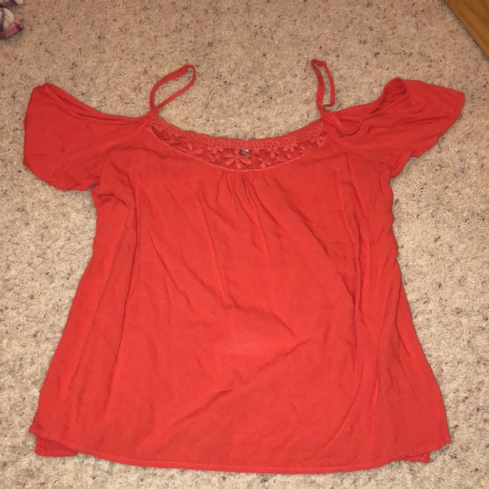 Red orange top